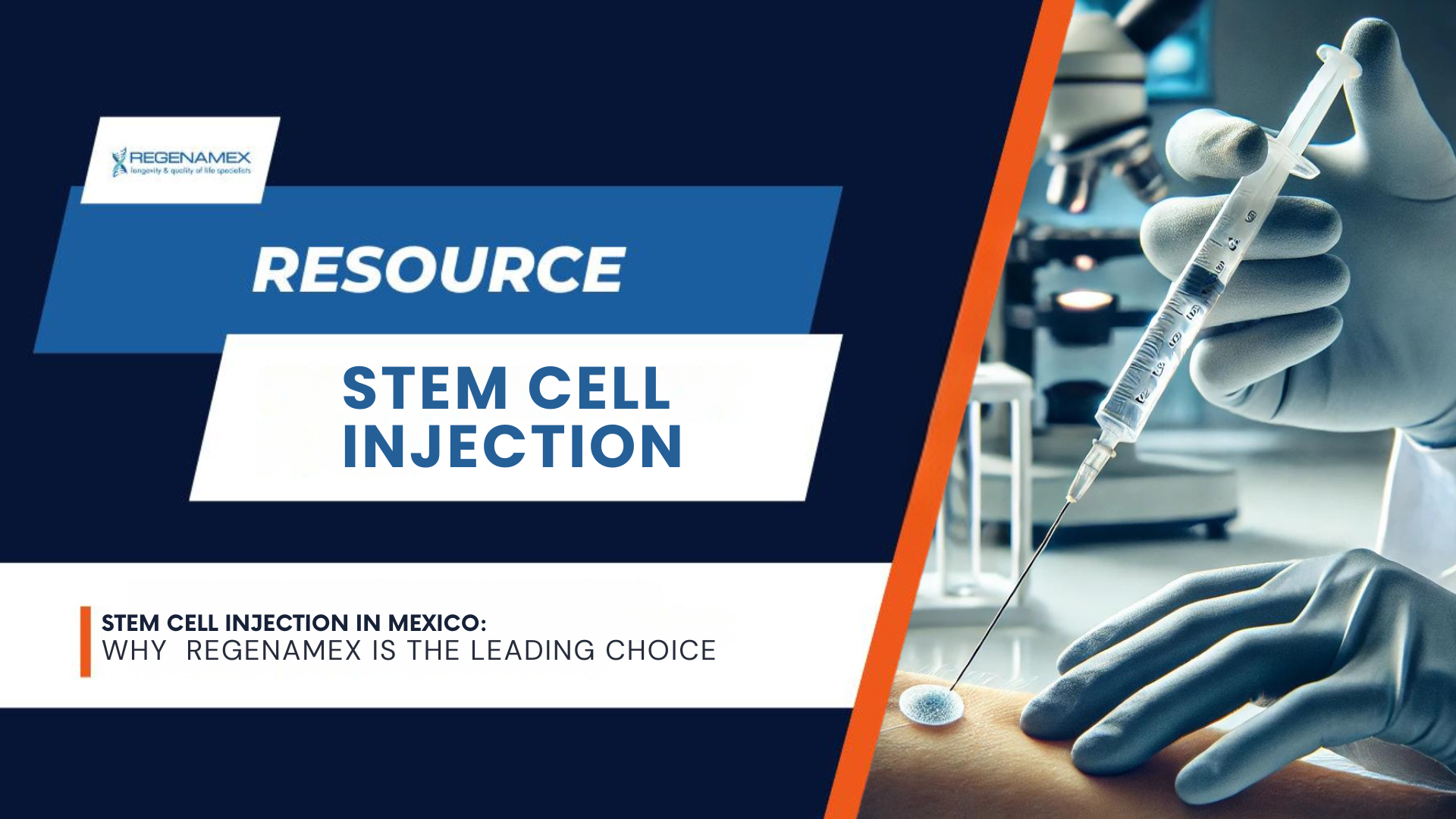 Stem cell injection
