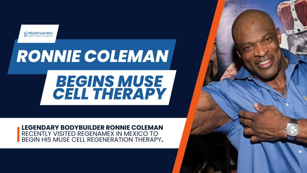 Ronnie Coleman Begins MUSE Cell Therapy How MUSE Cells Work & Why It Matters