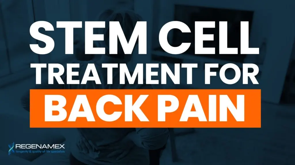 Stem Cell Treatment for Back Pain A Regenerative Solution to Chronic Discomfort