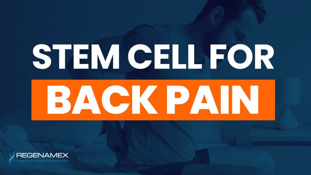 Stem Cell for Back Pain A Revolutionary Path to Lasting Relief