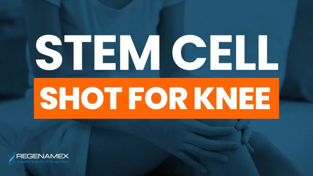 Stem Cell Shot for Knee