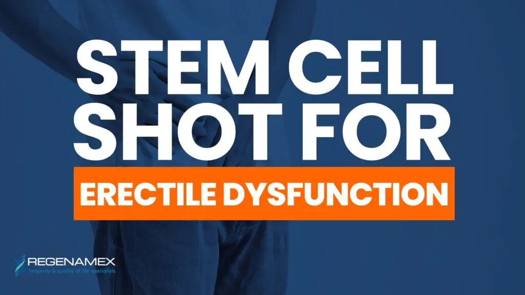 Stem Cell Shot for ED A Regenerative Approach to Restoring Erectile Function